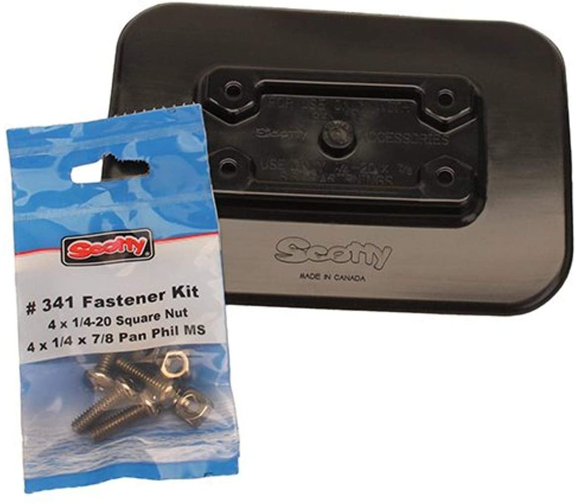 SCOTTY® Glue-On Pad on PVC Tube for STALKER Mad Boats®