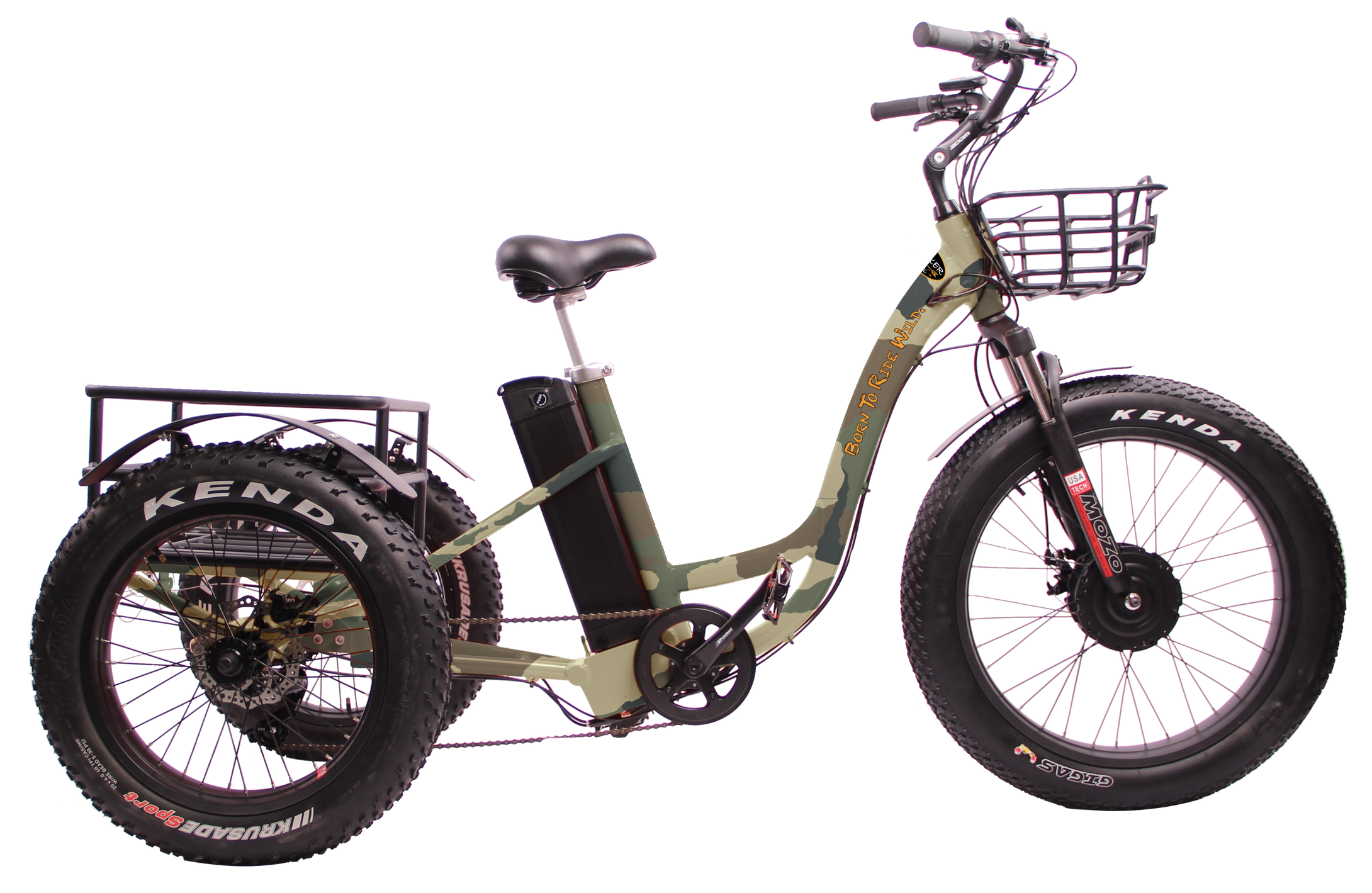 STALKER Mad Bike® TEC-HAUL II - All Terrain Hunting Trike eBike