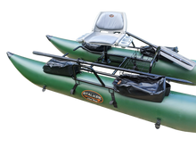 Load image into Gallery viewer, STALKER Mad Boats® GUNNISON River Raft™ - Elevated Single Seat TakeDown Inflatable Lightweight Fishing Boat with Outboard Motor Plate
